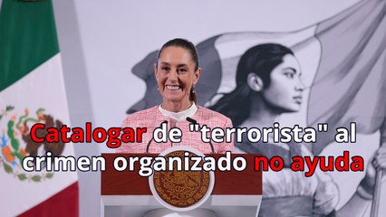 El tema del crimen organizado no se trató con Trump: Sheinbaum