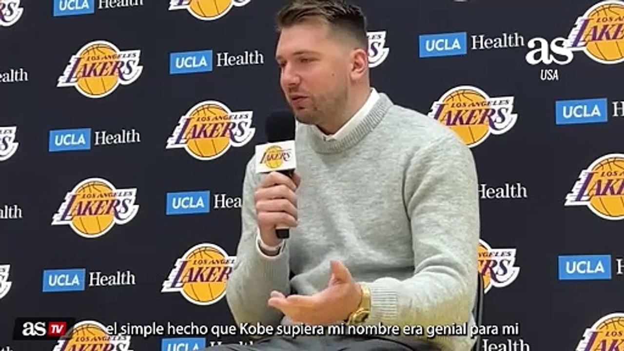 Presentación Luka Doncic on Los Ángeles Lakers