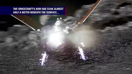 How Deep Did OSIRIS-REx Spacecraft's Arm 'Plunge' Into Asteroid Bennu?