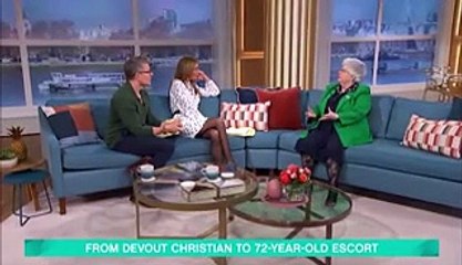 Pensioner who left Christianity to become escort at 72 has never been happier