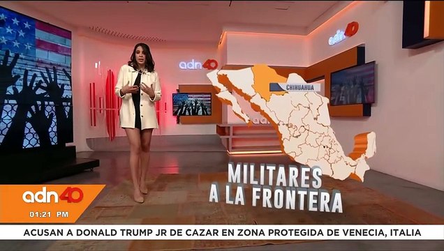 Envían militares a la frontera con EE.UU. para frenar el tráfico de fentanilo y migrantes