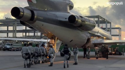 Movilizan los primeros agentes de la Guardia de México a la frontera tras acuerdo con Trump