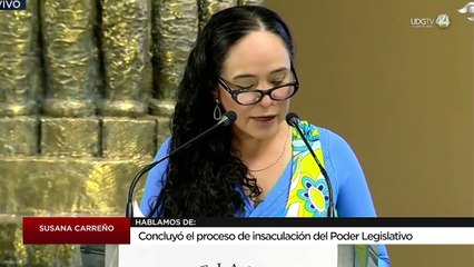 Concluyó el proceso de insaculación del Poder Legislativo | Susana Carreño