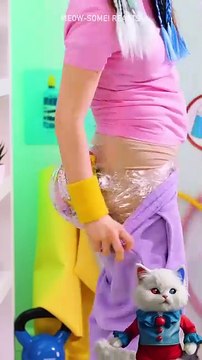 Candy Ninja 🥷 Sneak Sweets Like a Pro 🍬😹 #asmr #reverse