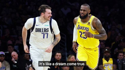 'Dream come true' for Doncic to link up with LeBron in LA