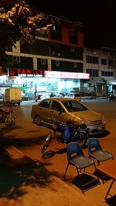 Night scene on