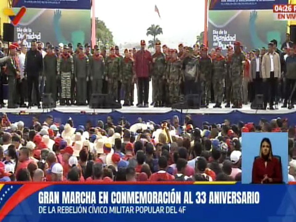 Presidente Maduro: La rebelión del 4F reivindicó la fuerza originaria de los pueblos indígenas