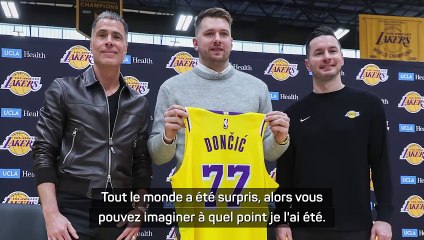 Lakers - Dončić raconte l’échange : “J'ai dû vérifier que ce n'était pas le 1er avril !"
