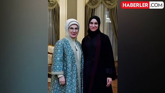 Emine Erdoğan, Şara'nın eşi Latife El Durubi ile bir araya geldi