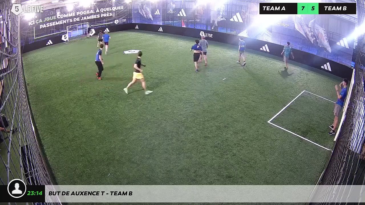 But de Auxence T - Team B