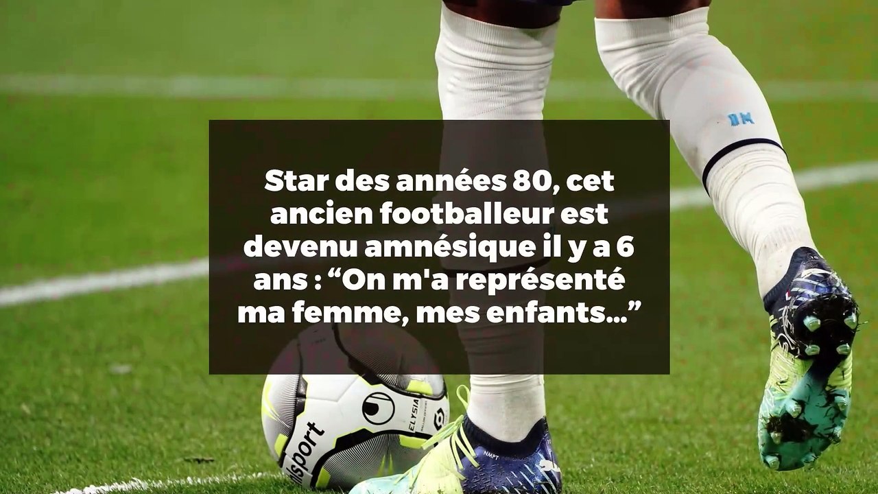 Star des années 80, cet ancien footballeur est...