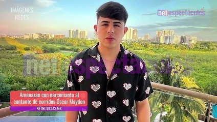 Amenazan al cantante Óscar Maydon en Aguascalientes