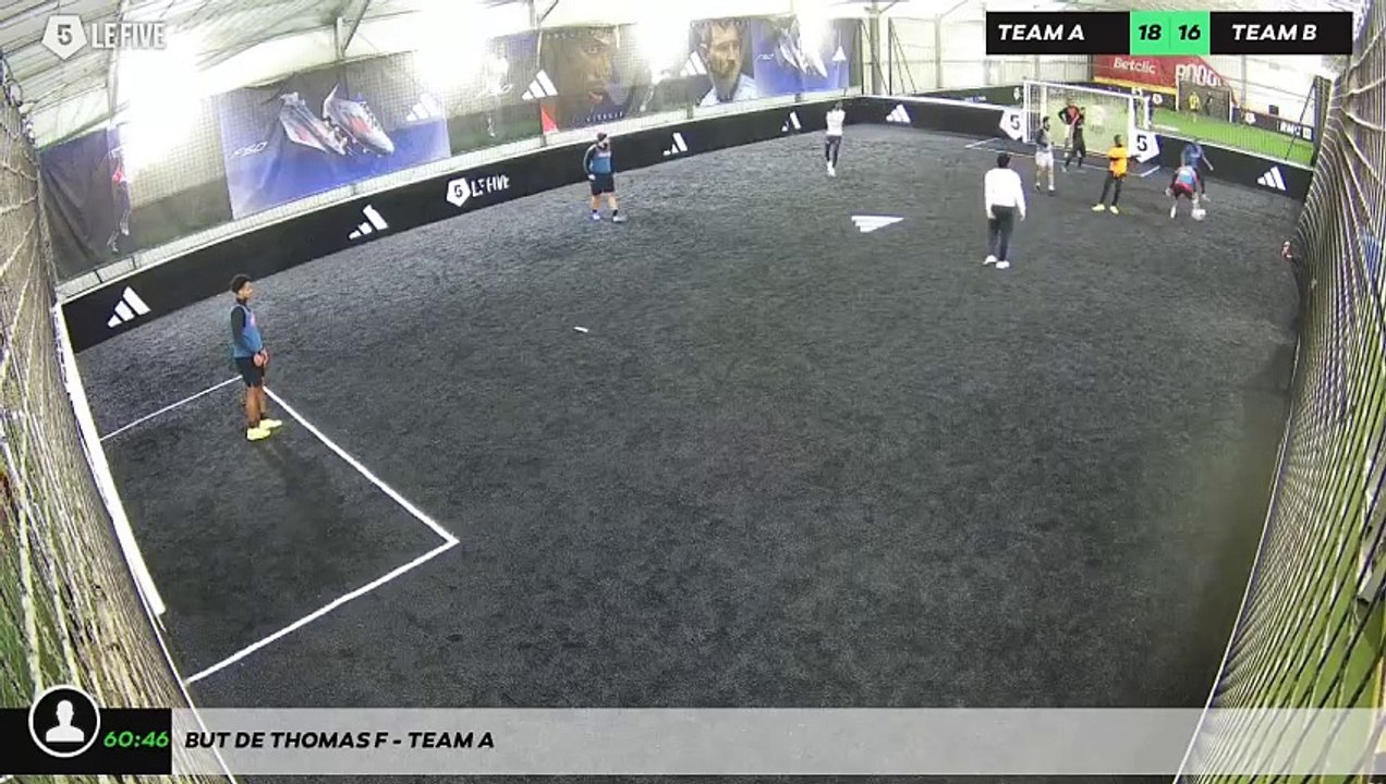 But de Thomas F - Team A