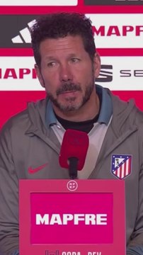 Le preguntan al Cholo por el comunicado del Madrid y el Derbi y su respuesta es oro