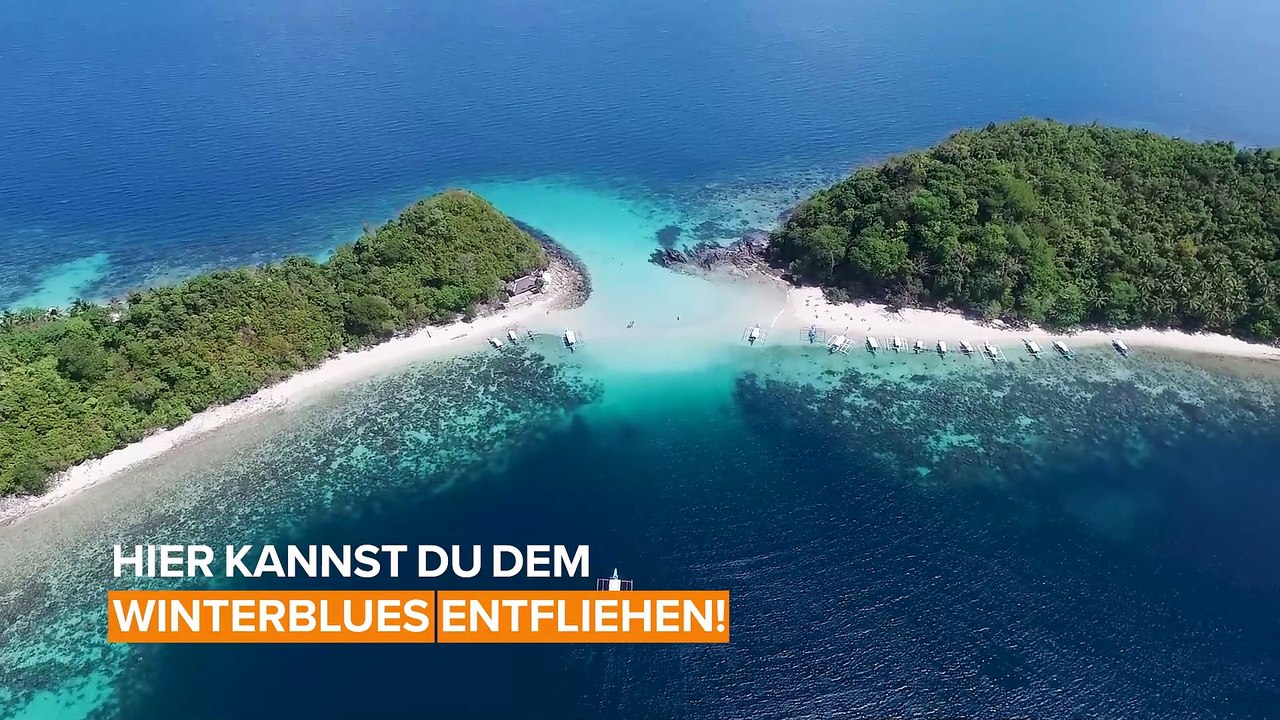 Diese drei tropischen Inseln sind ideal, um dem Winter zu entfliehen!