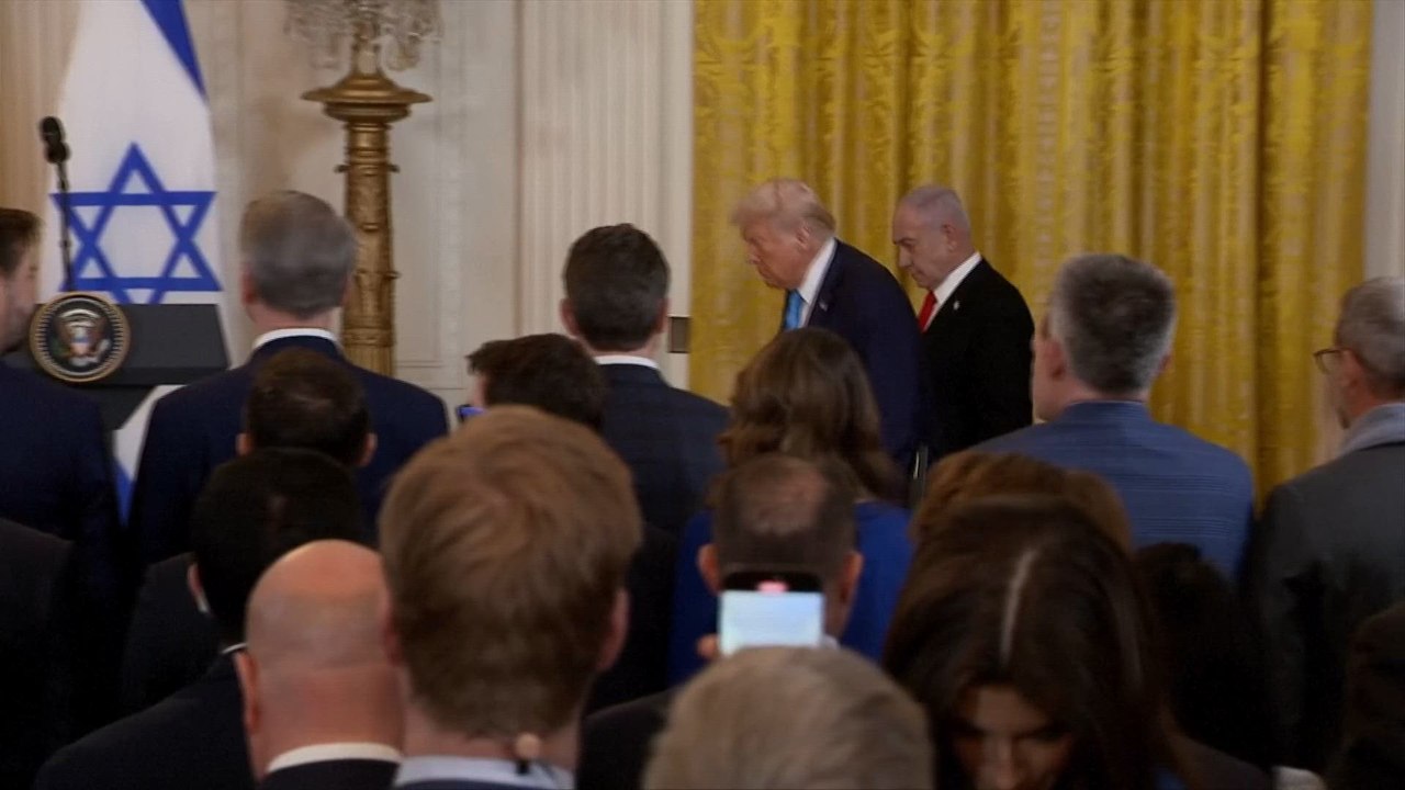 Trump says U.S. will take over Gaza Strip