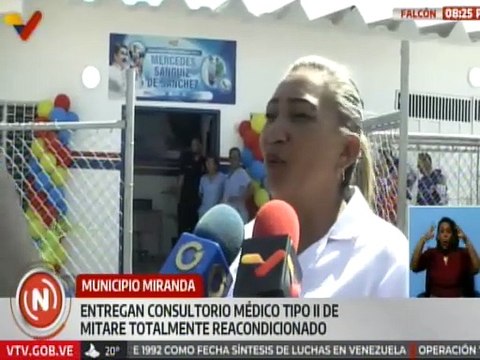 Gobierno Bolivariano entrega rehabilitado ambulatorio médico tipo II en Falcón