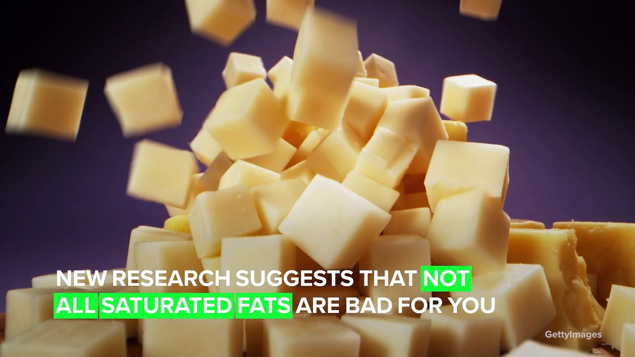 Not all saturated fats are bad