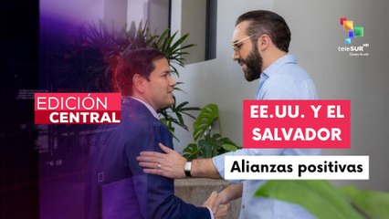 Gobierno de El Salvador sostuvo un encuentro con el secretario de EE.UU. Marco Rubio
