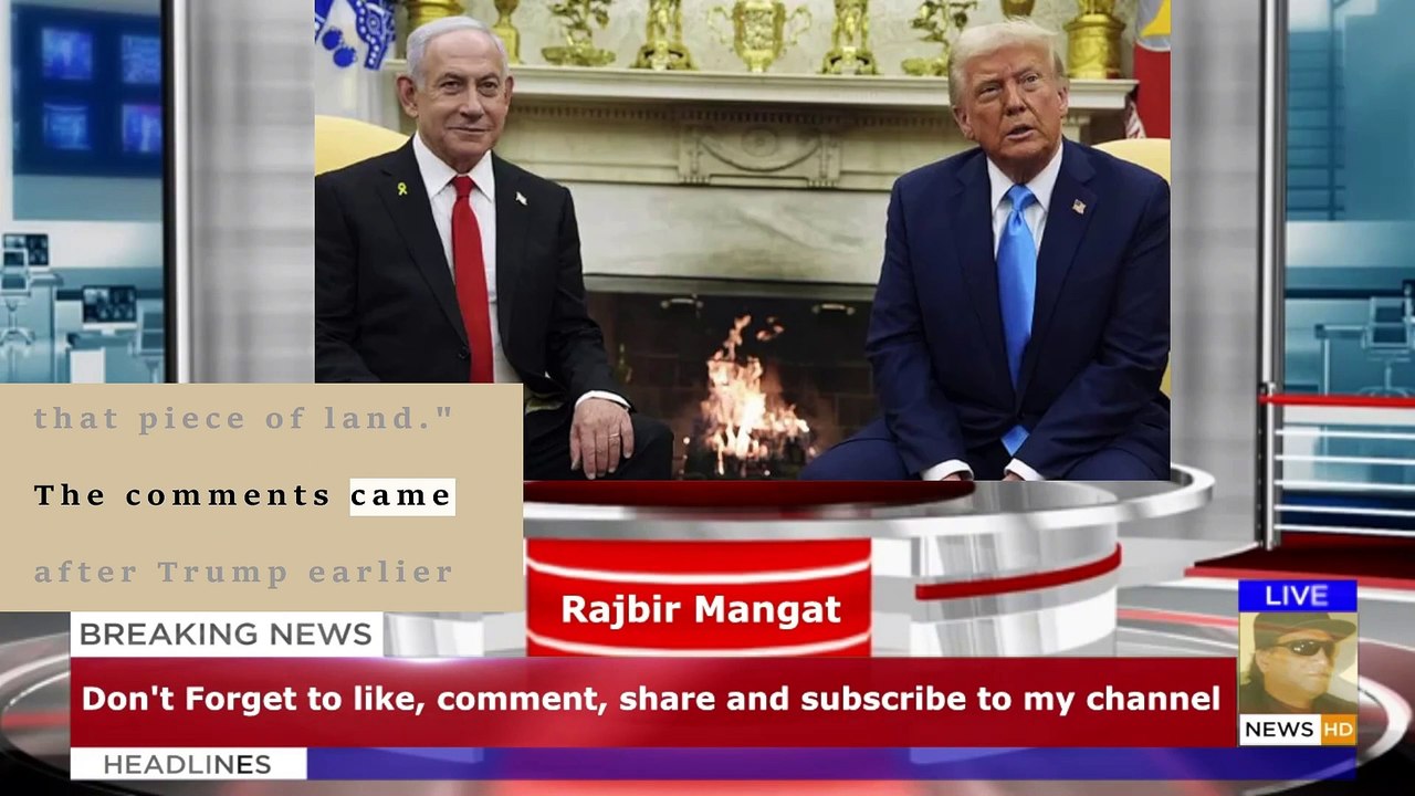 Trump proposes 'permanently' displacing Palestinians so U.S. can take over Gaza