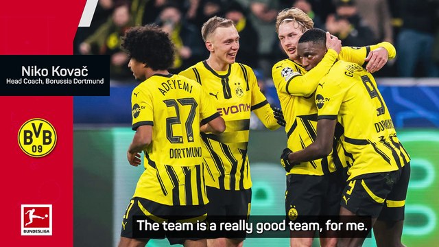 Kovac grateful to Tullberg for bringing winning feeling back to Dortmund