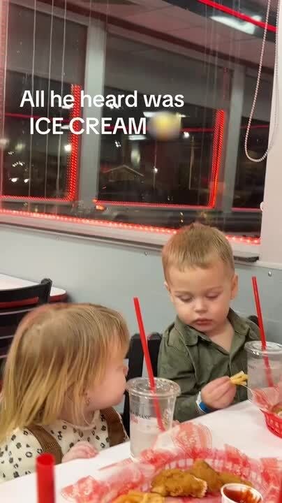 Little Boy Instantly Wakes up From Deep Sleep When He Hears "Ice Cream"