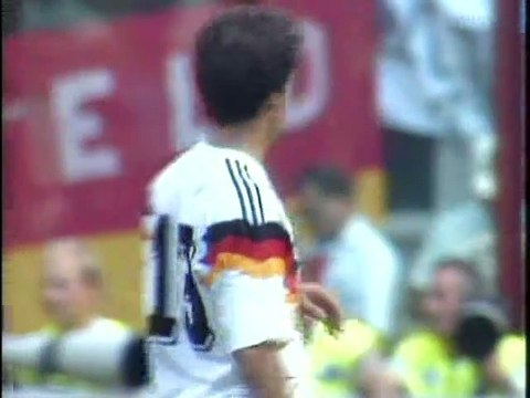 FIFA World Cup 1990 Germany FR v Czechoslovakia 01 July 1990 ARD