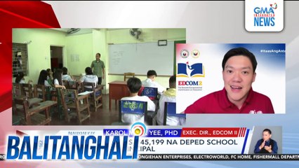 Panayam kay Karol Mark Yee, PHD, Exec. Dir., EDCOM II (Feb. 5, 2025) | Balitanghali