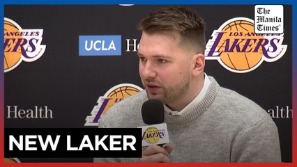 Doncic: Lebron called me right away to welcome me to LA