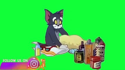 Enjoy the fun of Tom and jerry green screen