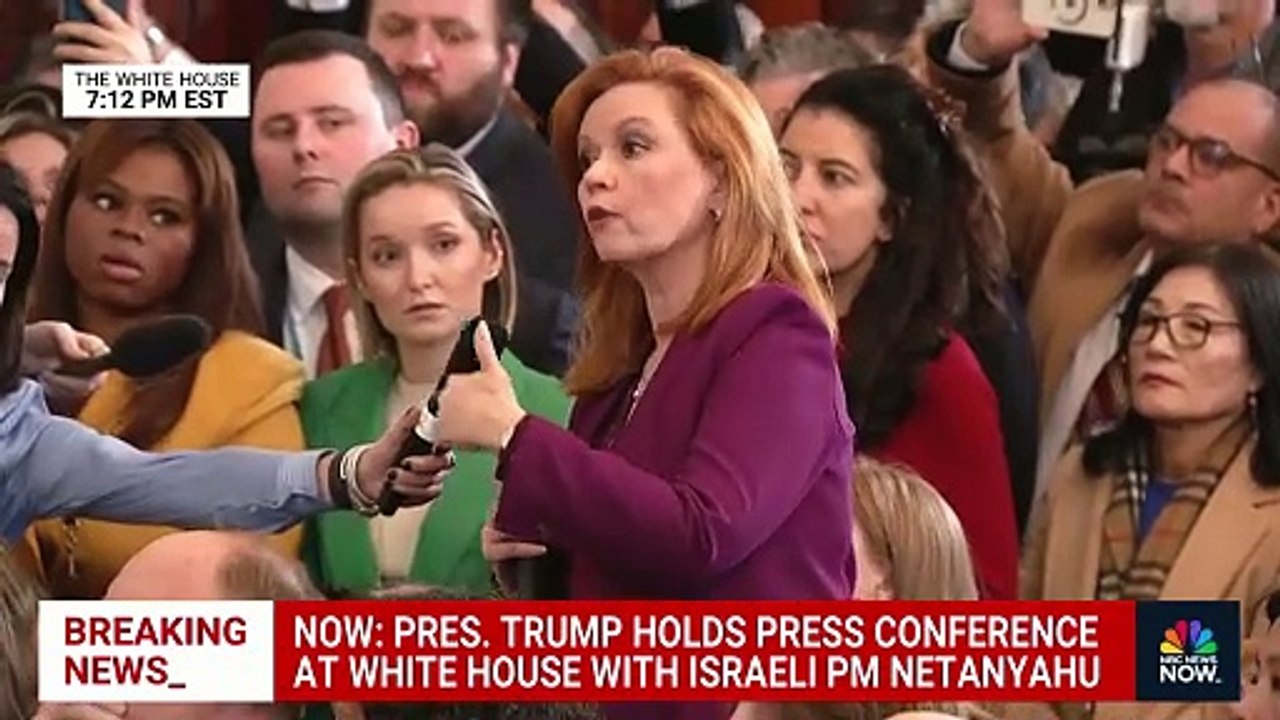 Donald Trump a annoncé cette nuit vouloir prendre "le contrôle" de la bande de Gaza pour en faire la "Riviera du Moyen-Orient" - Les habitants actuels "iront vivre en Jordanie ou en Égypte"