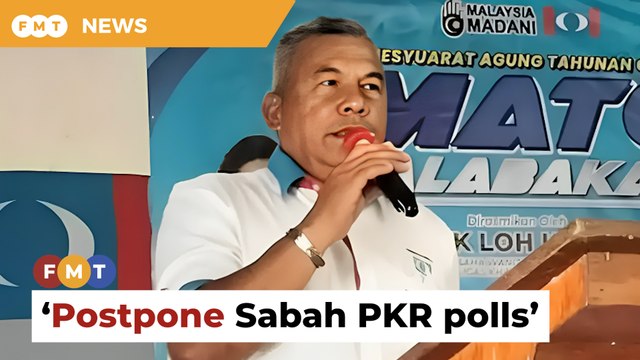 Postpone Sabah PKR polls, says vice-chairman
