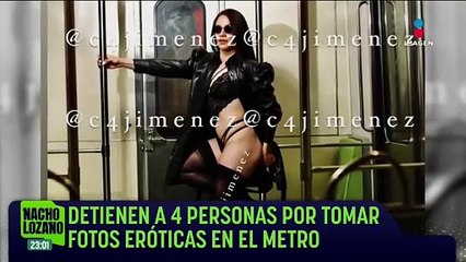Por fotografías eróticas, arrestan a 4 personas en la Línea 7 del Metro CDMX