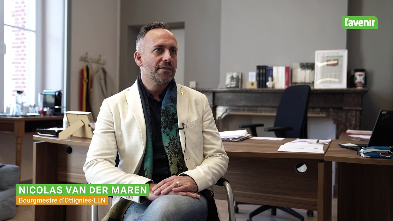 L'interview de Nicolas Van der Maren, le bourgmestre d'Ottignies-LLN