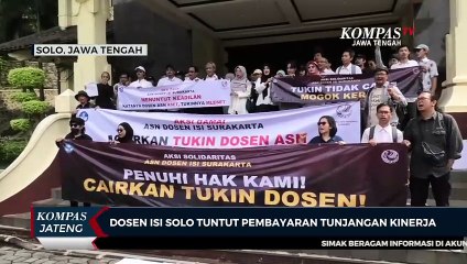 Dosen ISI Solo Tuntut Pembayaran Tunjangan Kinerja