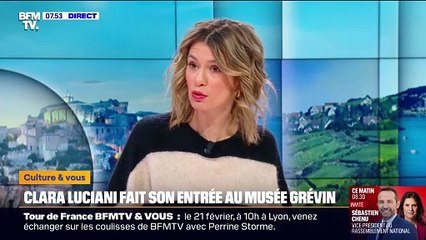 "Je trouve que le niveau de ressemblance est complètement cinglé": la chanteuse Clara Luciani fait son entrée au musée Grévin