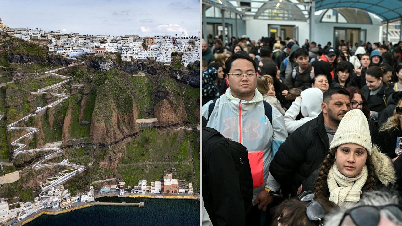 Hunderte Erdbeben: Exodus von Insel Santorini