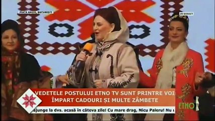 Elisabeta Turcu - Ce frumos e de Craciun  (Aniversare ETNO TV 16 ani - 22.12.2017)