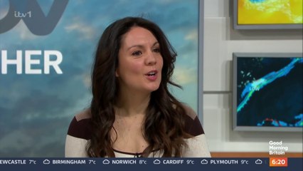 Laura Tobin Weather forecast for the UK (05/02/2025)