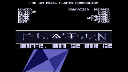 Amiga Intro Members Wanted By Platin (1993)