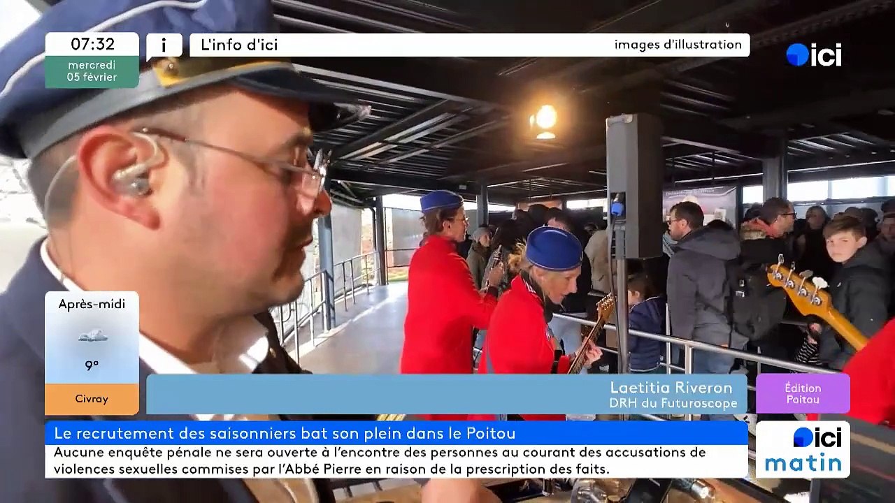 05/02/2025 - ici matin par ici Poitou en vidéo