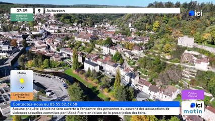05/02/2025 - ici matin par ici Creuse en vidéo