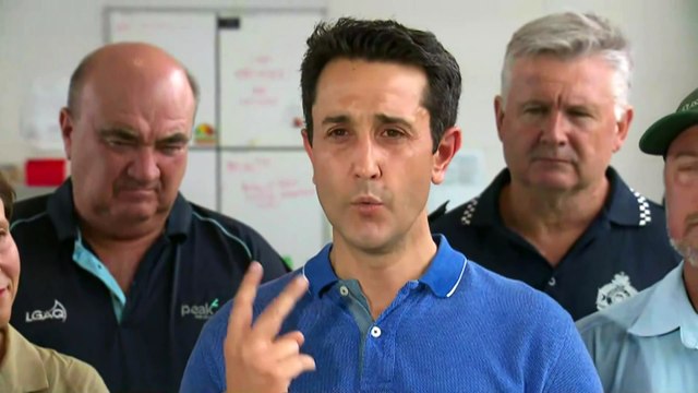 Premier David Crisafulli has visited flood ravaged town of Ingham