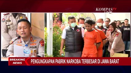 Polisi Ungkap Sejumlah Fakta Soal Pabrik Narkoba Terbesar di Perumahan Sentul Jawa Barat