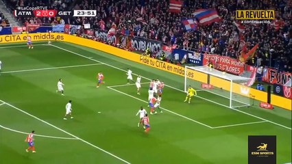 Atletico Madrid vs Getafe 5-0- All Goals & Highlights - Copa Del Rey 2025