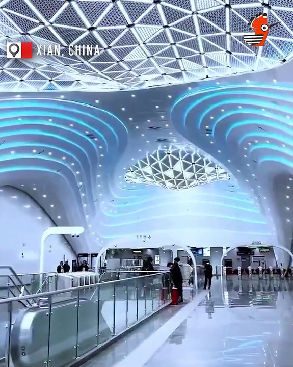 Watch China’s Majestic Xian Metro Station