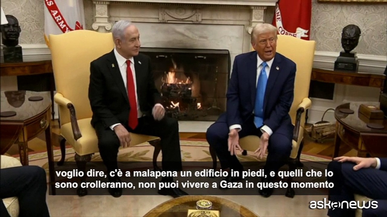 Trump propone di reinsediare in modo "permanent...