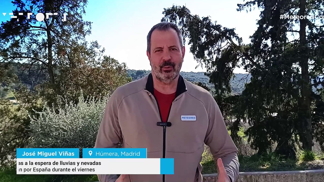 Siguen las heladas a la espera de lluvias y nevadas que se extenderán por España durante el viernes