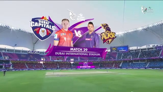 ILT20 S3 | ADKR vs DC | Match 29 Highlights