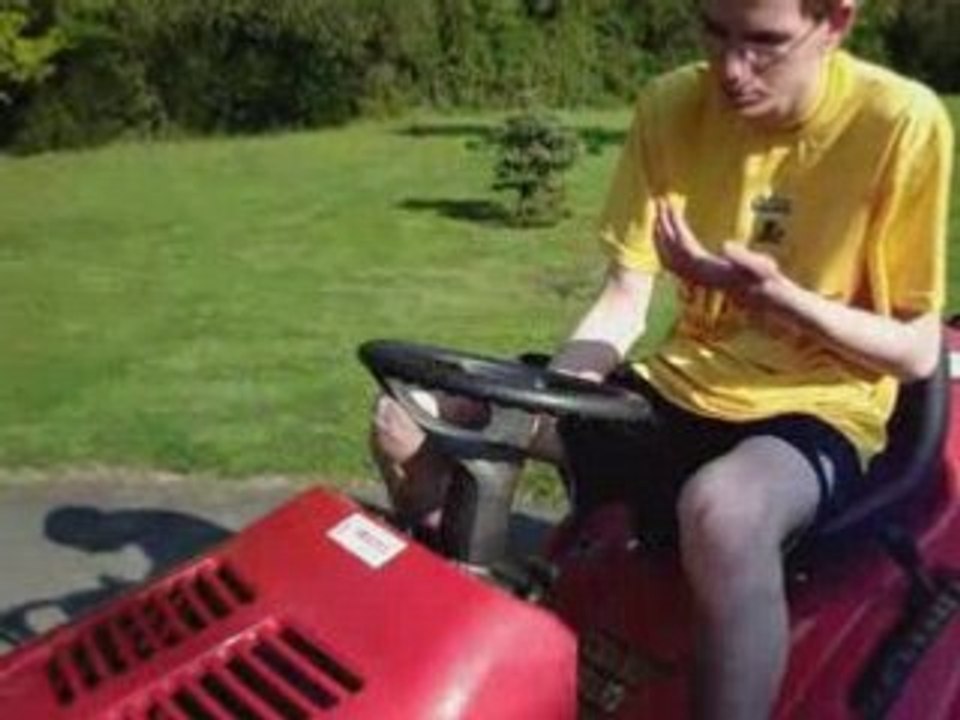Tondeur tracteur